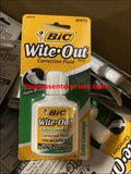 Shopify Auction Lot 106X Bic White Out Correction Fluid 0.7 Fl Oz-564600-340407