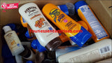 Shopify Auction Lot Of Assorted Banana Boat And Hawaiian Tropic Sunscreens 54Pcs (See Images For