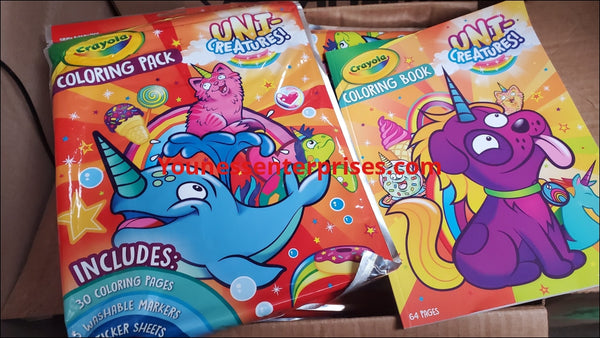 Lot Of Assorted Crayola Coloring And Activity Books 65Pcs