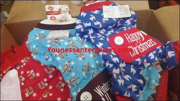 Shopify Auction Lot Of Assorted Holiday Dog Clothes 80Pcs-1256721-937932