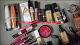 Shopify Auction Lot Of Assorted Makeup 72Pcs Covergirl Loreal Revlon Wet N Wild Burts Bees