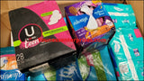 Shopify Auction Lot Of Assorted Pads And Tampons 19Packs-688902-442132