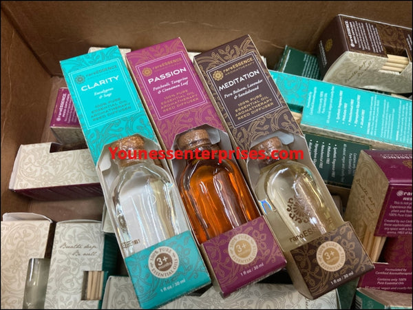 Shopify Auction Lot Of Rareessence Pure Essential Oil Aromatherapy Reed Diffusers